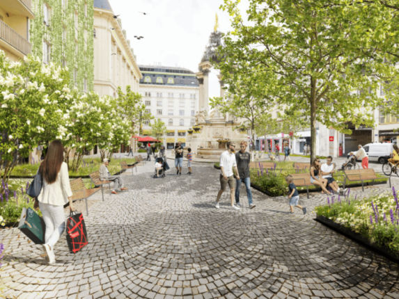 Visualisierung Hoher Markt